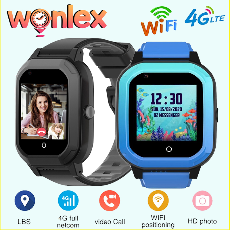 Smartwatch Watches For Kids With Gps - Wonlex 4G Smart Watch Kids Video