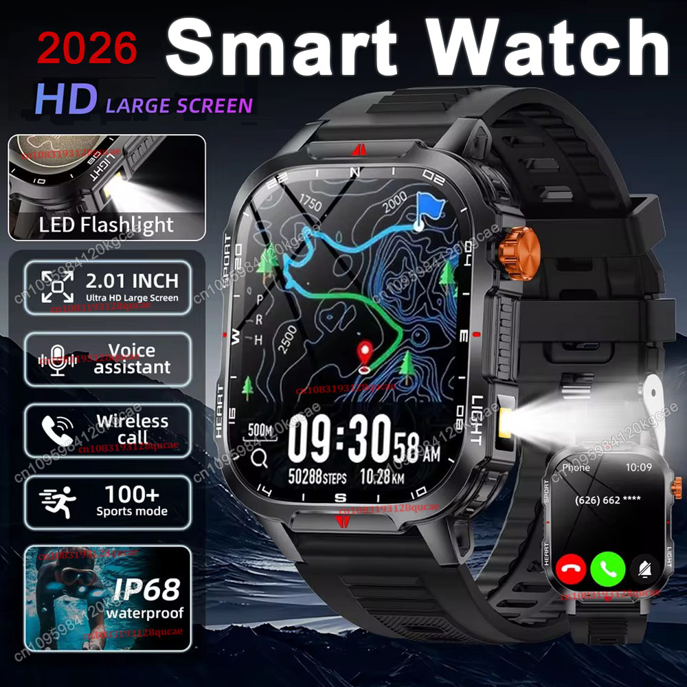 2026 New Rugged Military GPS S - огляд і ціна Smartwatch Watches For Women With Gps