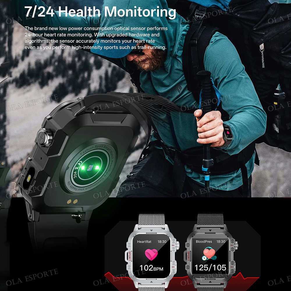 2026 New Rugged Military GPS S - огляд і ціна Smartwatch Watches For Women With Gps