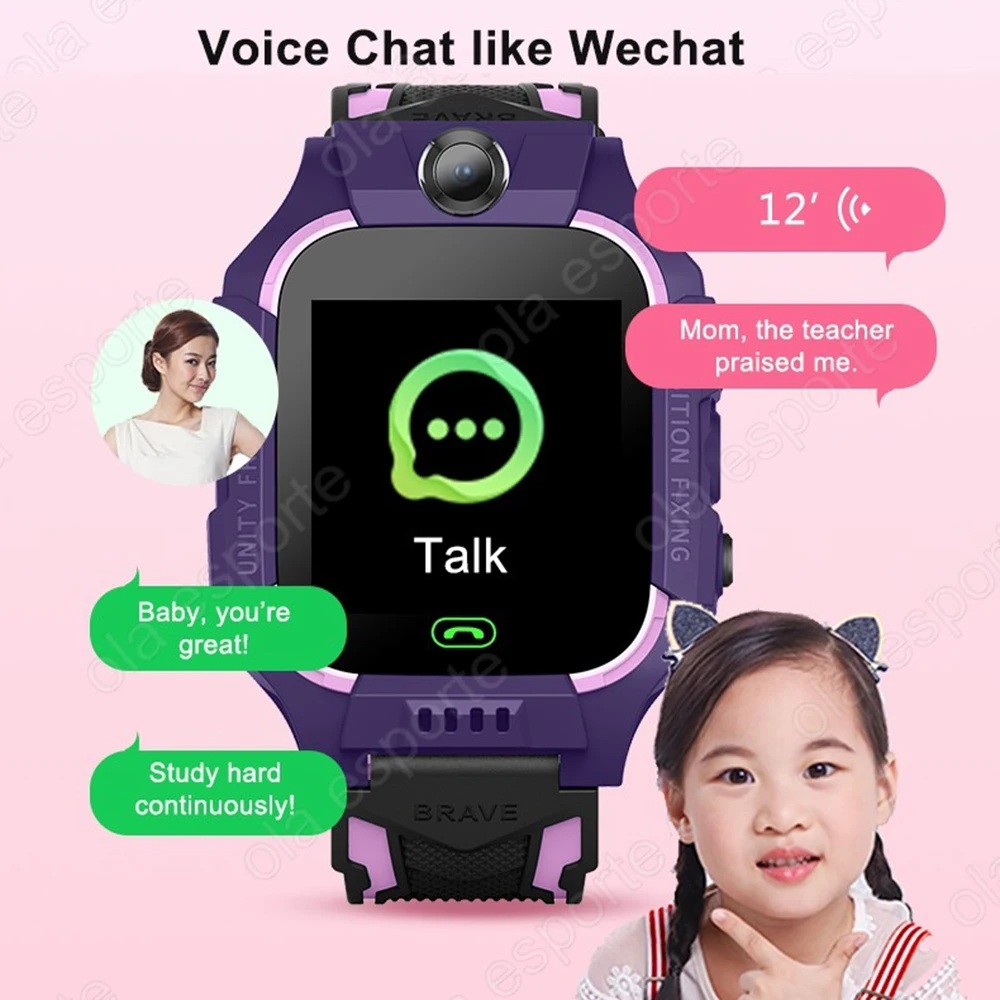 Q12 Kids Smart 2G Call Phone W - огляд і ціна Smartwatch Digital Watches For Kid Girl