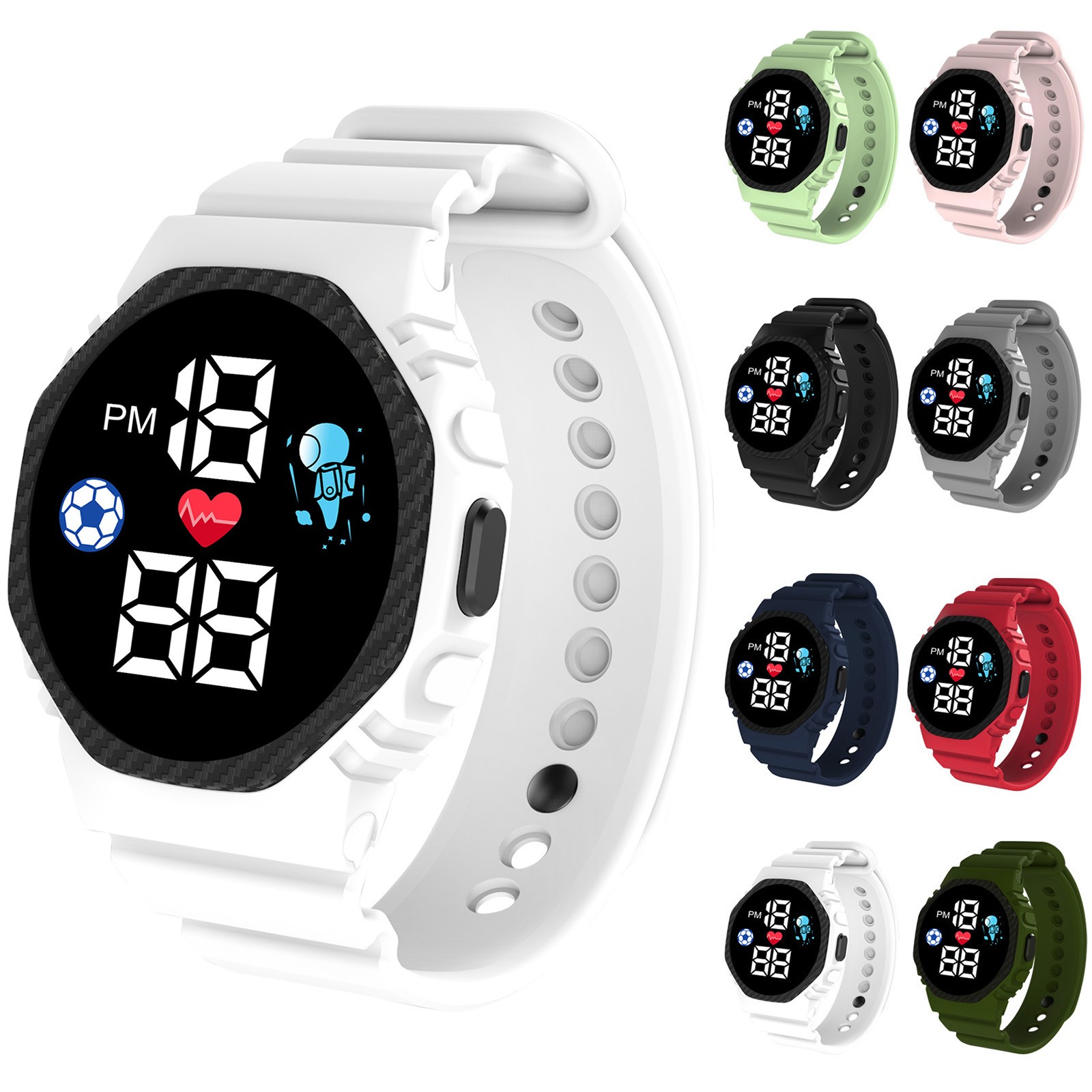 Multi-color Smart Watch For Ki - огляд і ціна Smartwatch Digital Watches For Kid Girl