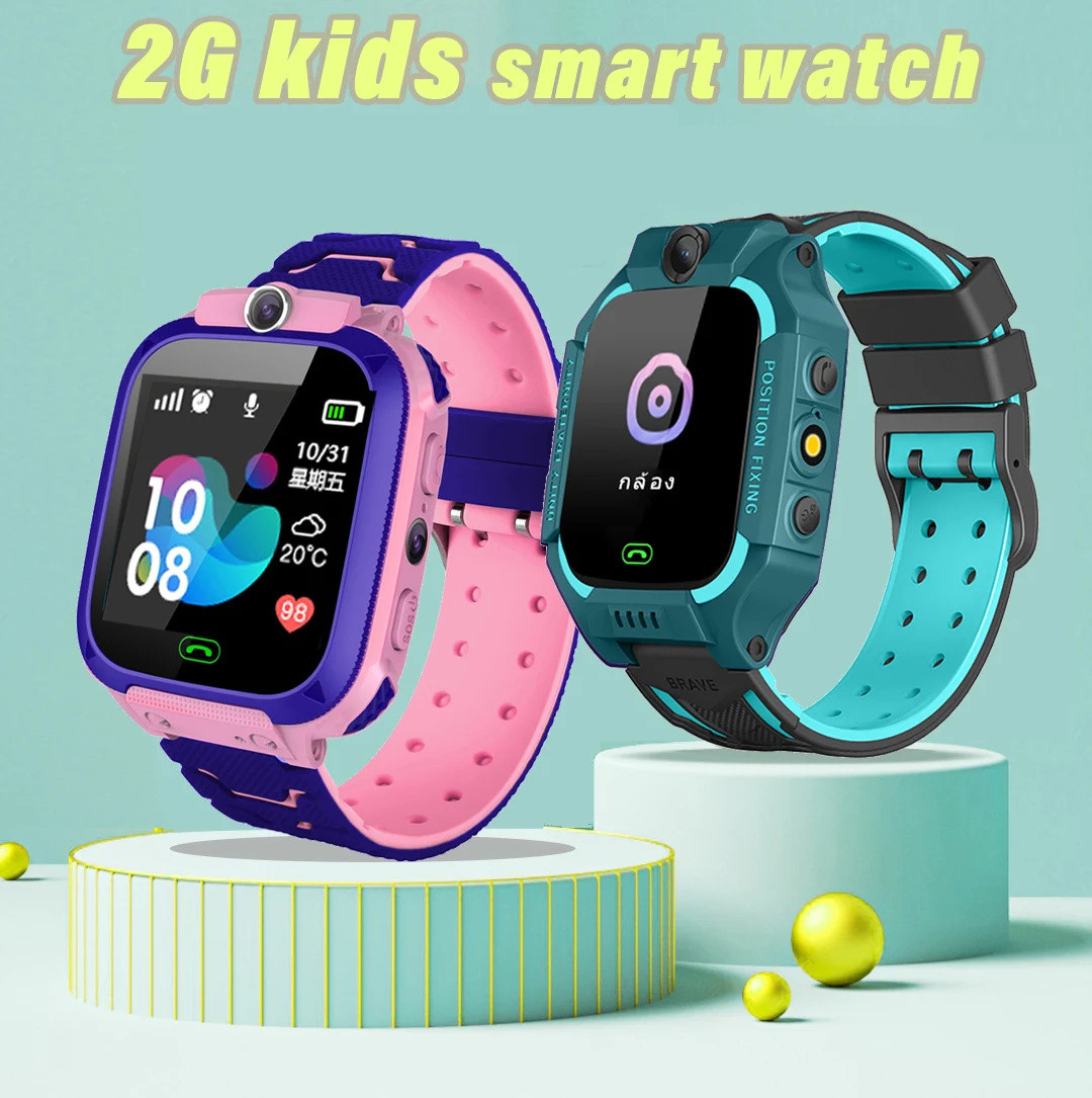 Q12 Kids Smart Watch 2G SOS Ca - огляд і ціна Smartwatch Digital Watches For Kid Girl