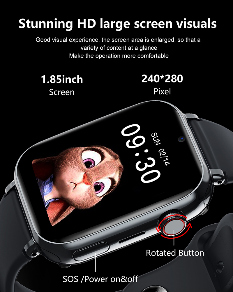 Hot Sell Kids GPS Waterproof S - огляд і ціна Smartwatch Watches For Kids With Gps