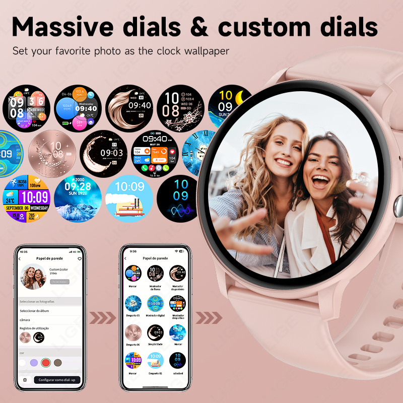 2026 New Smart Watch Women Men - огляд і ціна Watches Ladies Smartwatch