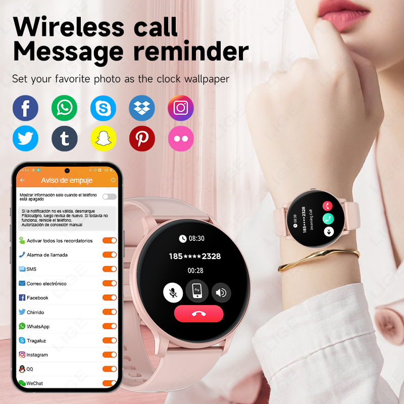 2026 New Smart Watch Women Men - огляд і ціна Watches Ladies Smartwatch