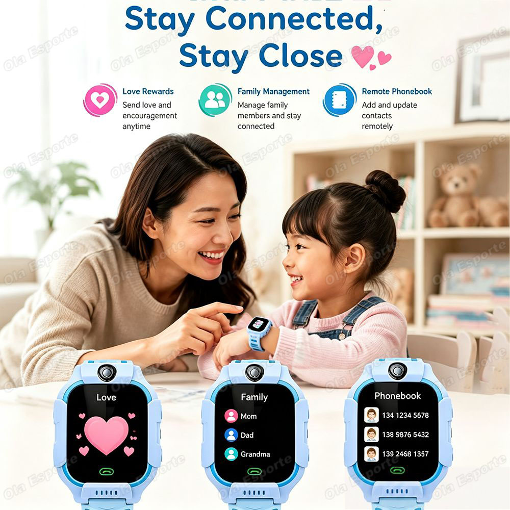 2027 New 2G/5G Kids Smart Watc - огляд і ціна Smartwatch Watches For Girls