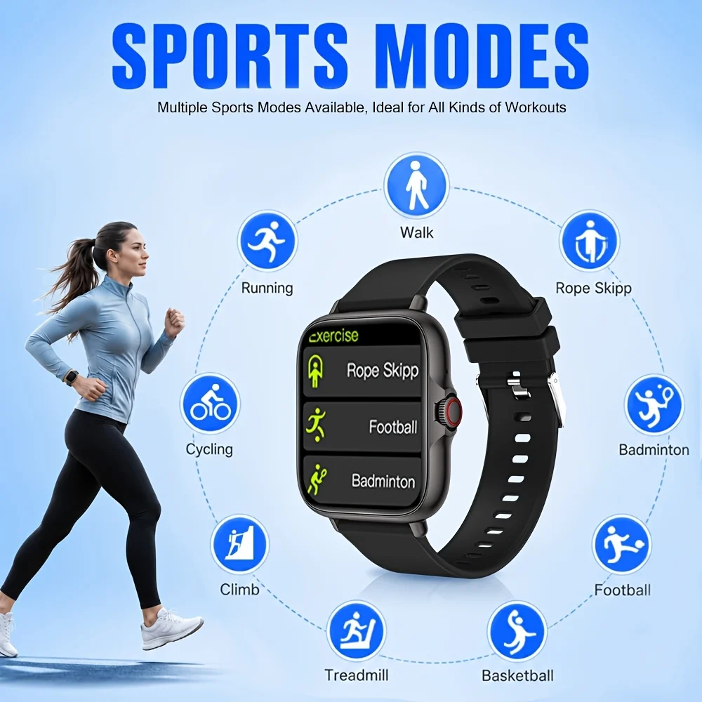 Smartwatch, Full Touchscreen f - огляд і ціна Smartwatch Watches For Girls