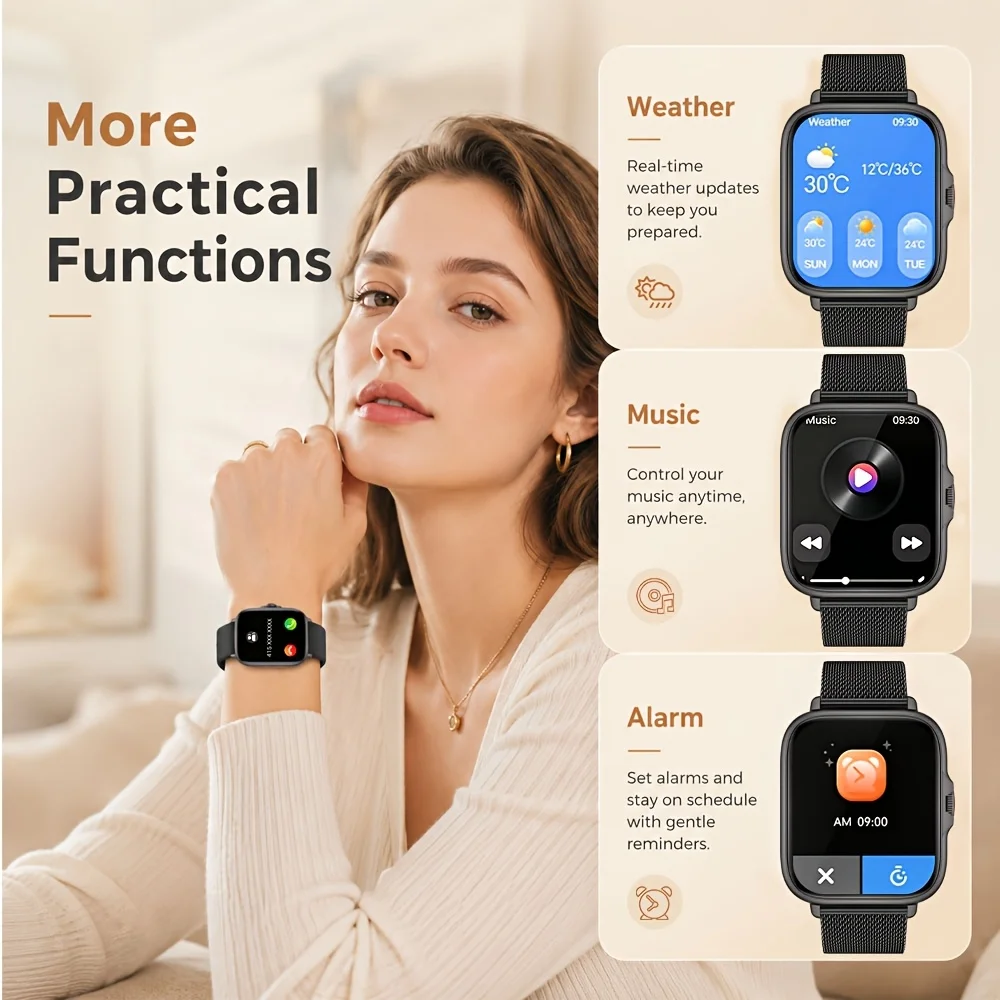 Smartwatch, Full Touchscreen f - огляд і ціна Smartwatch Watches For Girls