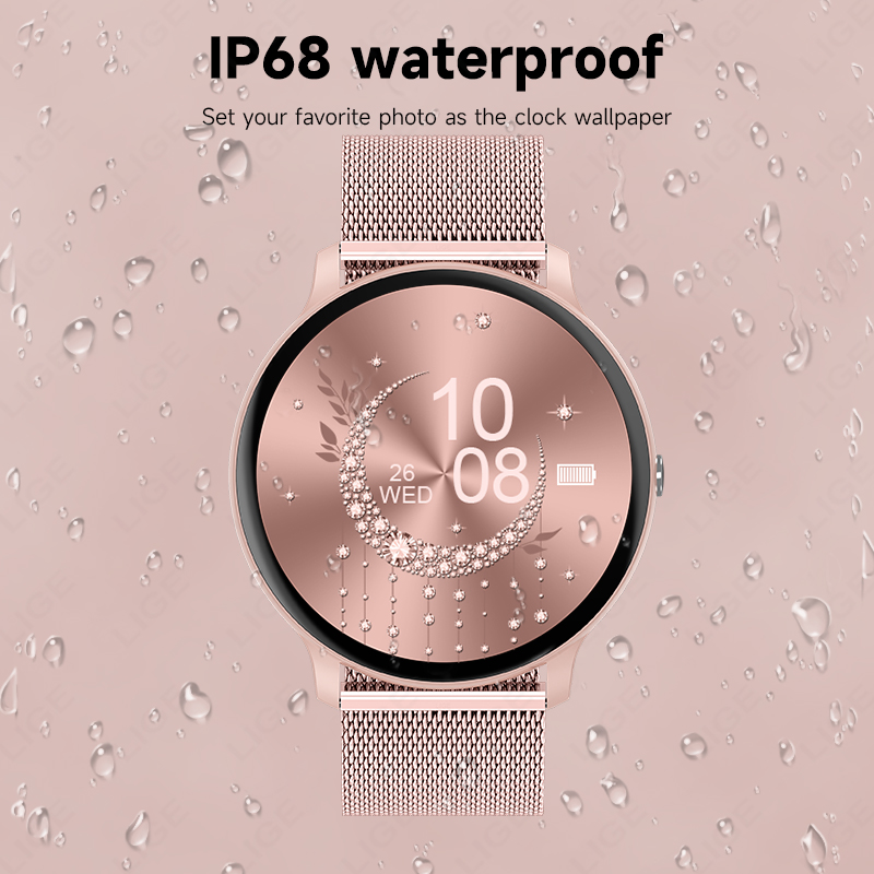 LIGE Waterproof Women Smart Wa - огляд і ціна Watches Ladies Smartwatch
