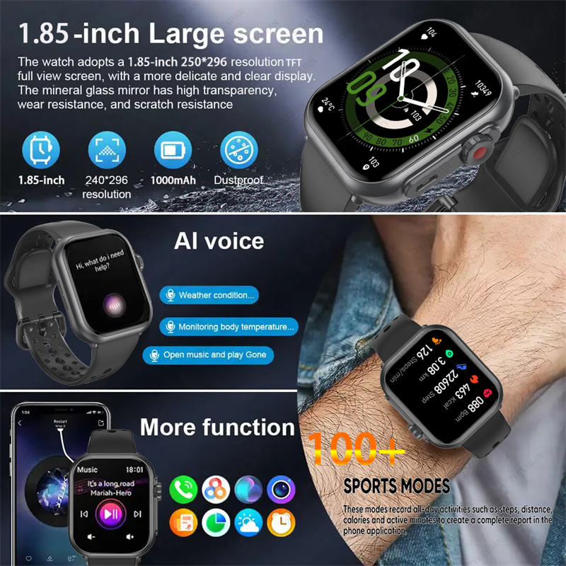 Watch Ultra K62 Men Women 1000 - огляд і ціна Smartwatch Watches For Women With Gps