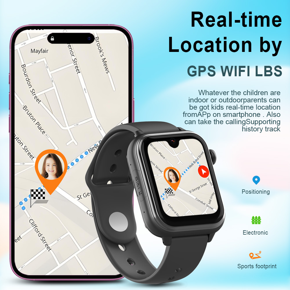 Wonlex KT37 GPS Smart Watch Ki - огляд і ціна Smartwatch Watches For Kids