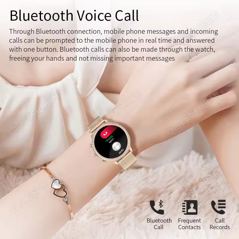 Elegant Ladies' Smartwatch Blu - огляд і ціна Smartwatch Watches For Girls