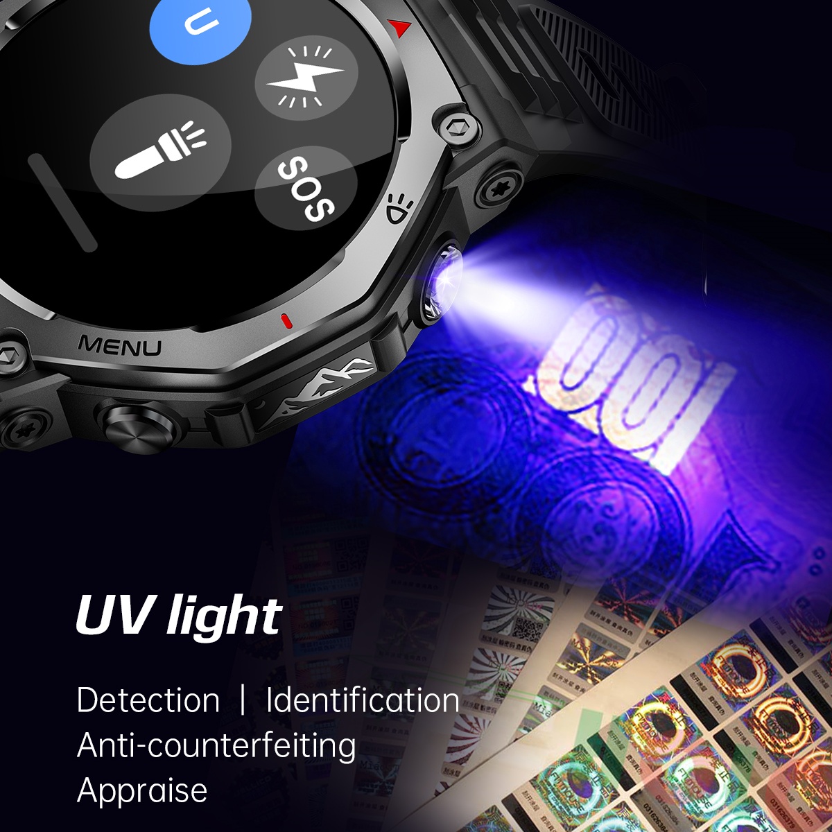 VWAR T-Rex Ultra Smart Watch w - огляд і ціна Watch Vs Smartwatch