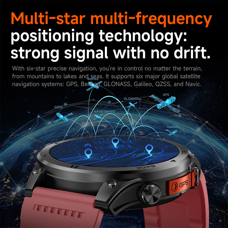 2026 New T-Rex 3 GPS tactics M - огляд і ціна Altimeter Compass Watch