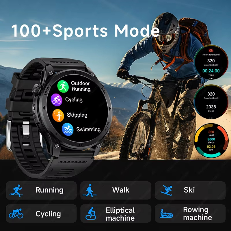 2026 New T-Rex 3 GPS tactics M - огляд і ціна Altimeter Compass Watch